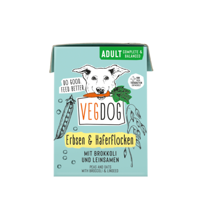 VEGDOG ADULT im Tetra Pak 200g