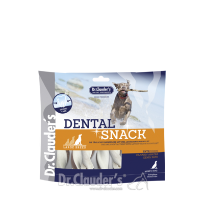 Dr. Clauders Dog Snack Dental Ente large breed 500g