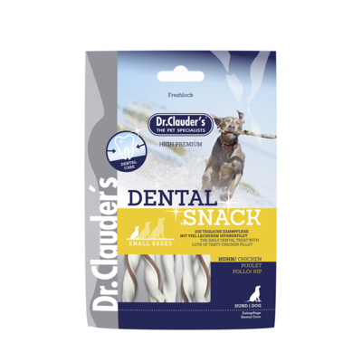Dr. Clauders Dog Snack Dental Huhn small breed 80g