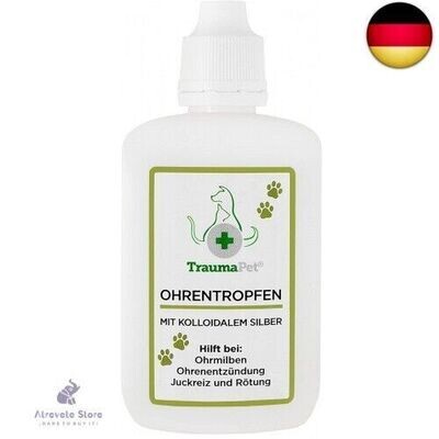 TraumaPet Ohrentropfen mit kolloidalem Silber für Tiere