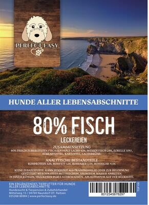 80% Fisch Leckereien