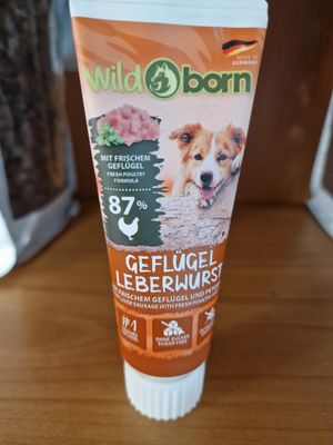 Wildborn Geflügel-Leberwurst aus der Tube 75 g