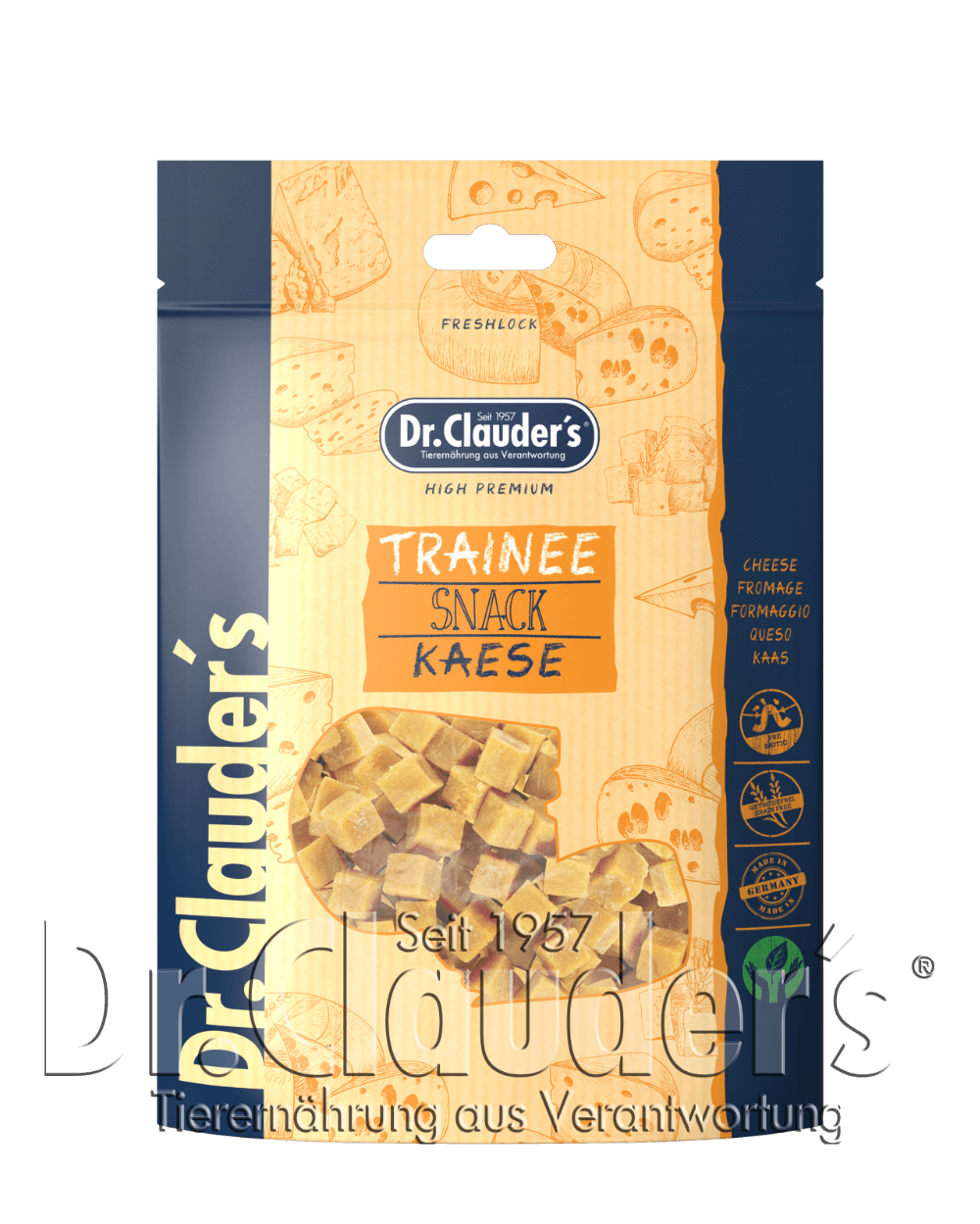 Dr. Clauders Trainee Snack Käse 80g