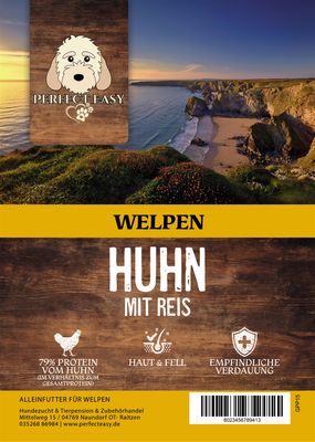 Super Premium Welpen Huhn mit Reis 1,5 kg