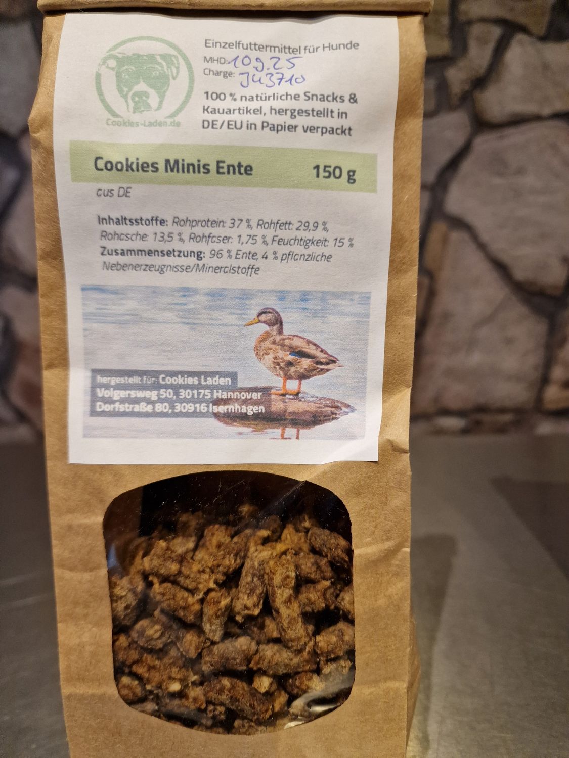 Cookies Minis Ente 100g
