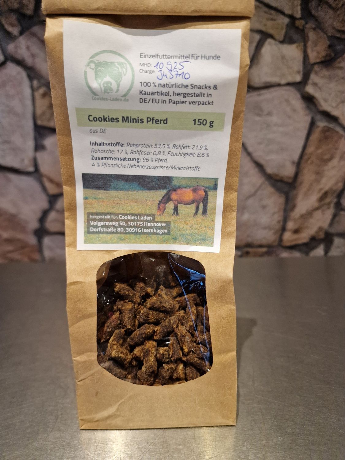Cookies Minis Pferd 100g