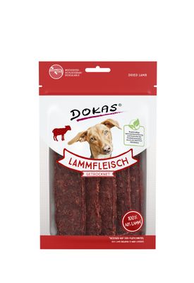 Dokas Dog Snack Lammfleisch getrocknet 70g