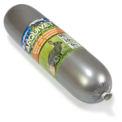 Arquivet Natural Kaninchenwurst mit Gemüse 500g
