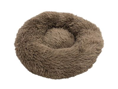 Kuschelbett Donut &quot;ESLA&quot; braun Ø 70 cm