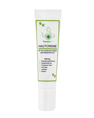 TraumaPet Hautcreme mit kolloidalem Silber und Bienenwachs | Für Tiere TraumaPet Hautcreme mit kolloidalem Silber und Bienenwachs | Für Tiere