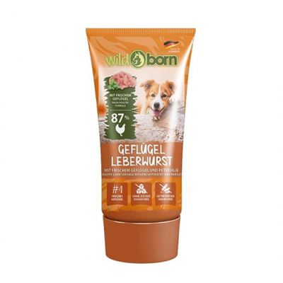 Wildborn Geflügel-Leberwurst aus der Tube 75 g