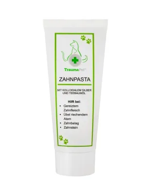 TraumaPet | Zahnpasta mit Kolloidalem Silber und Teebaumöl