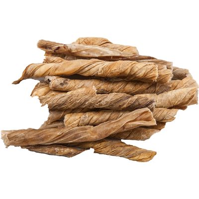 Eco Dog Snack Kälberblasen - gedreht