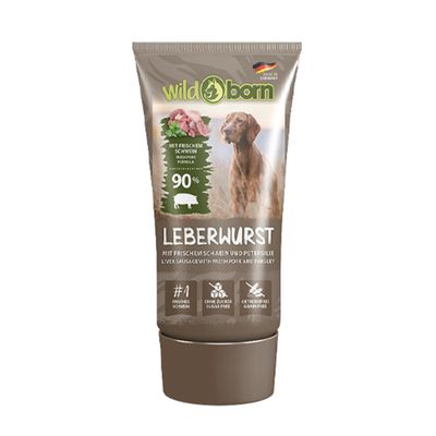 Wildborn Premium Leberwurst aus der Tube 75 g