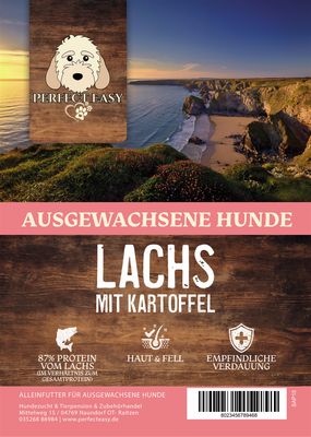 Super Premium Adult Lachs mit Kartoffel kleine Hunderassen