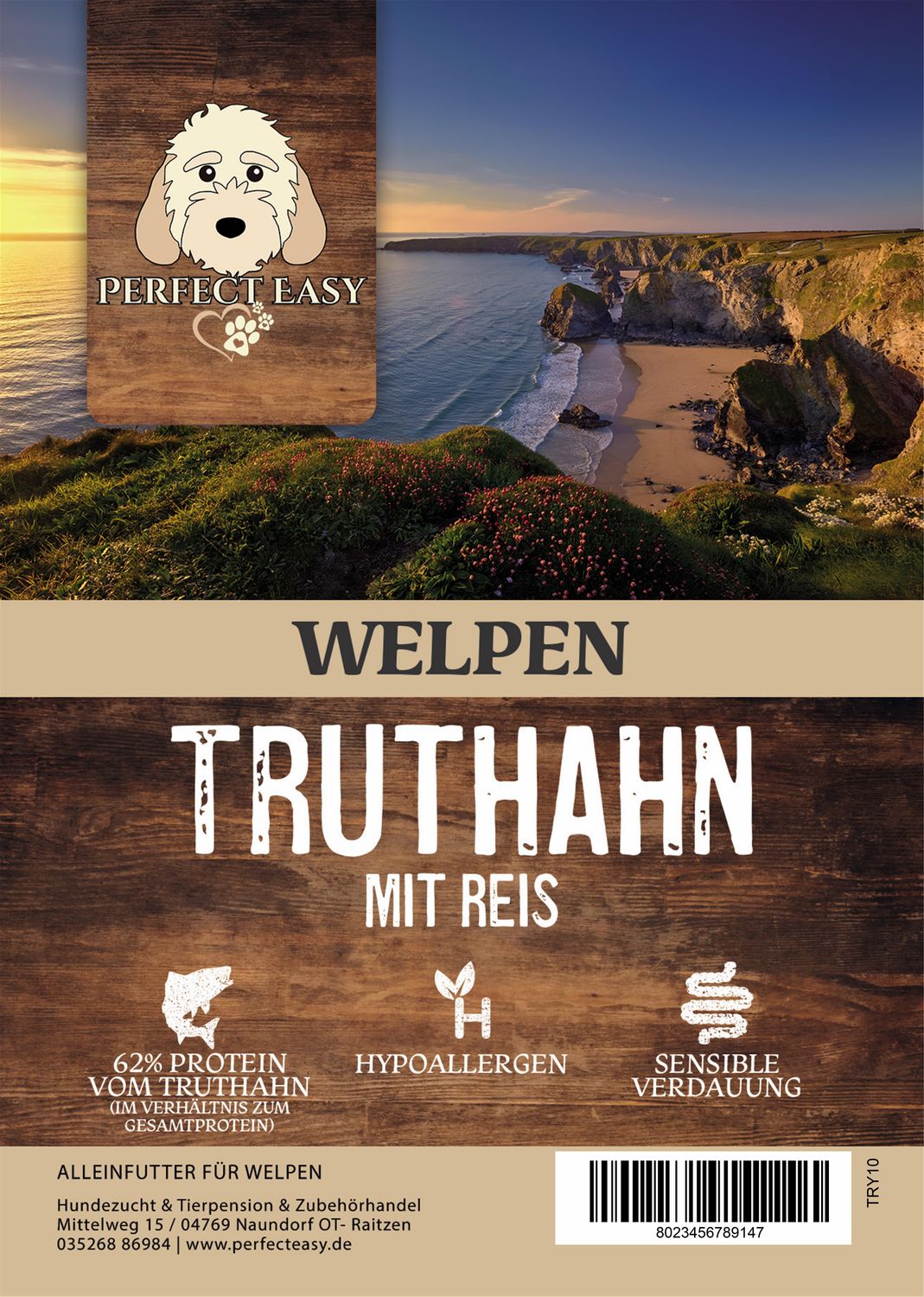 Goodness Grains Welpen Truthahn mit Reis