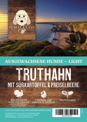 Grain Free Adult Truthahn mit Süßkartoffel   &amp; Preiselbeere - Light