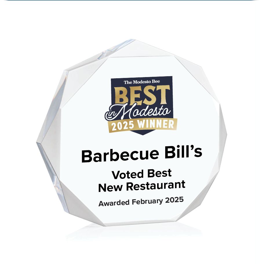 Acrylic Winner&#39;s Award - Clear Octagon