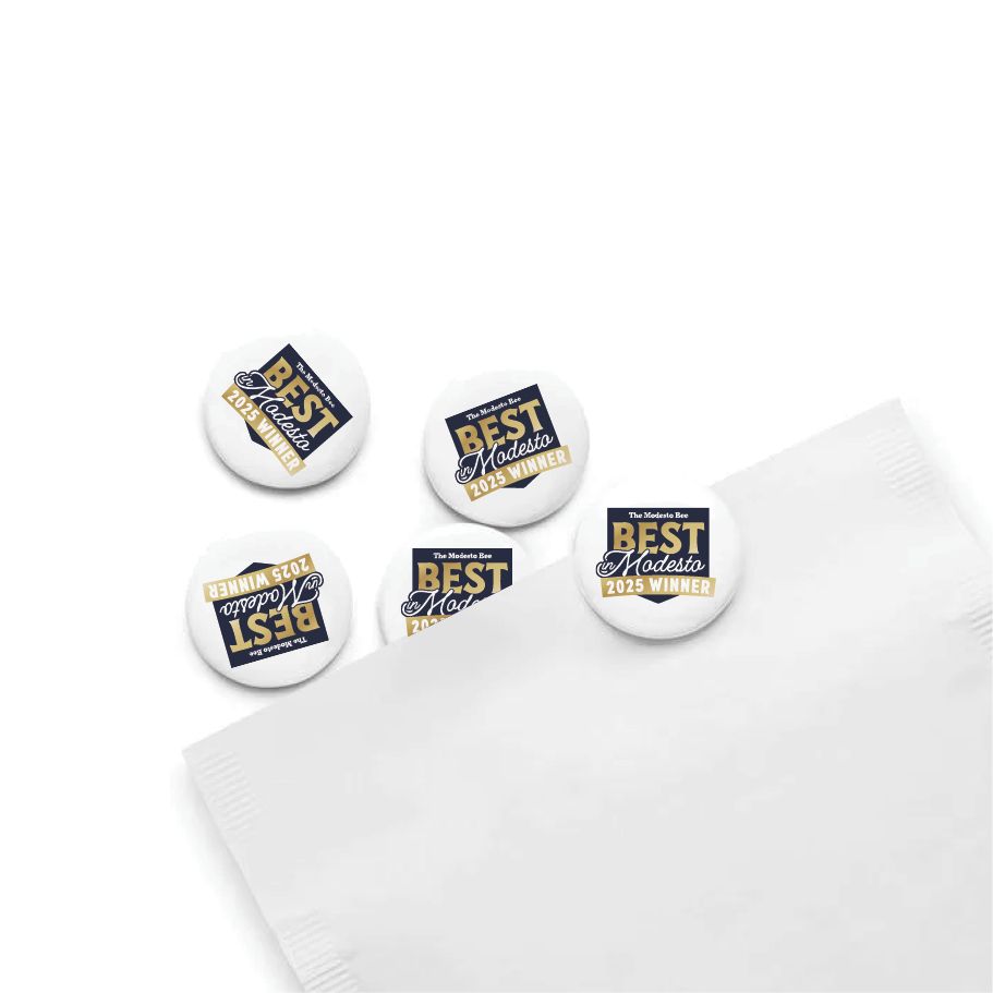 Round Buttons - Packs of 10