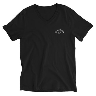 Authentic Aspire to Inspire Unisex Short Sleeve V-Neck T-Shirt