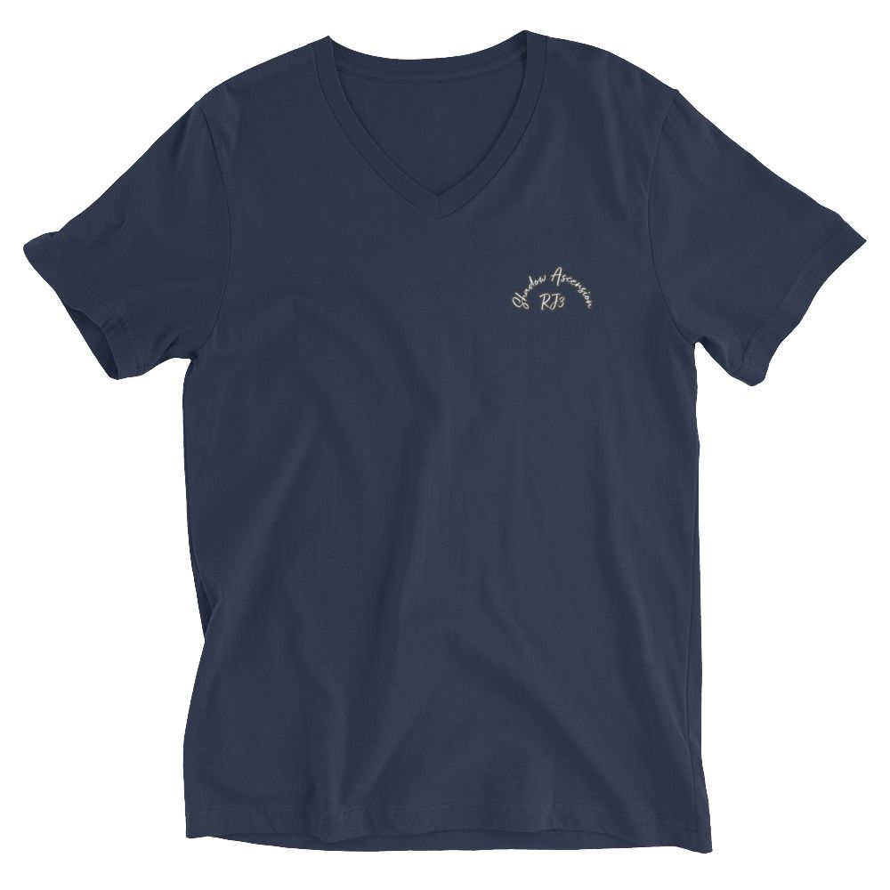 Authentic Aspire to Inspire Unisex Short Sleeve V-Neck T-Shirt