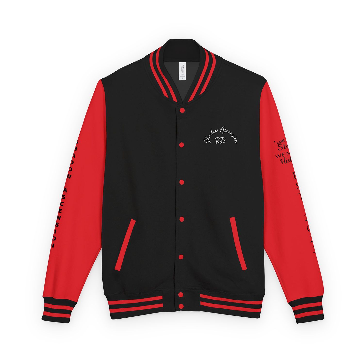 Trendy Shadow Ascension Letterman Jacket