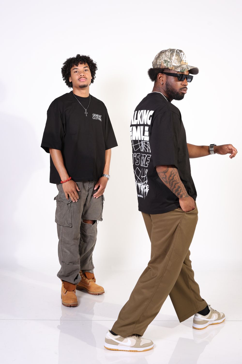 Christian streetwear baggy oversized t-shirt. Faith focused design made to share the message of Jesus Christ  to the world.