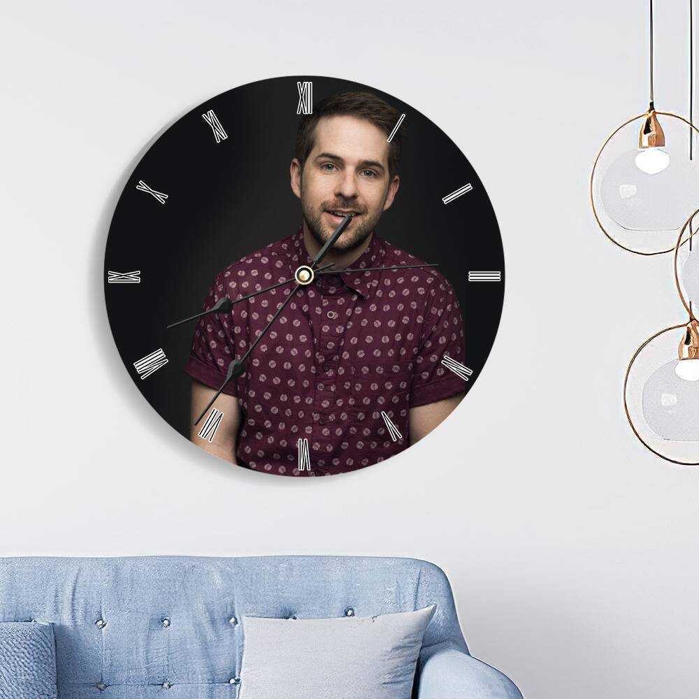 Smosh Round Wall Clock