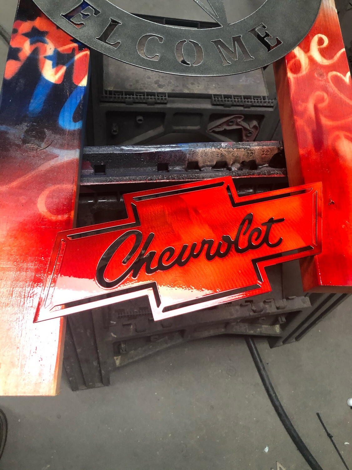 Chevy Bowtie Sign