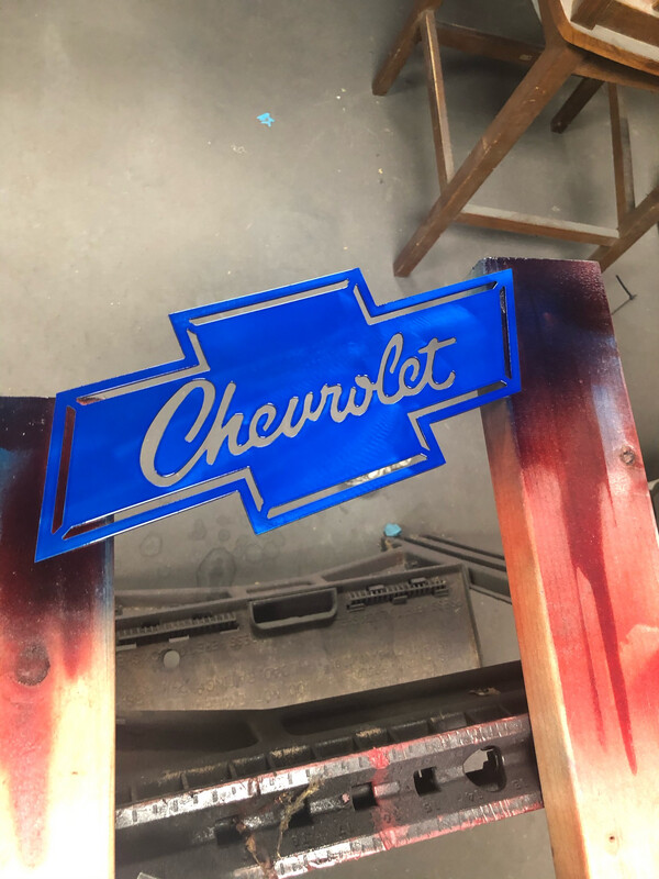Chevy Bowtie Sign