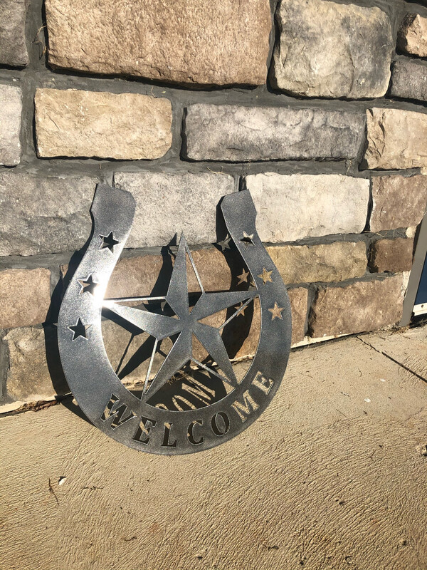 Welcome Horse Shoe