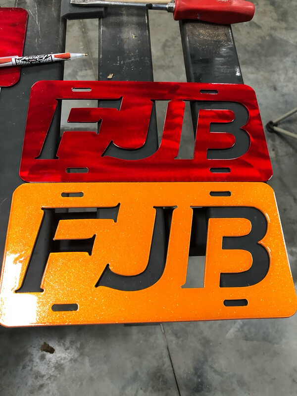 FJB License Plates