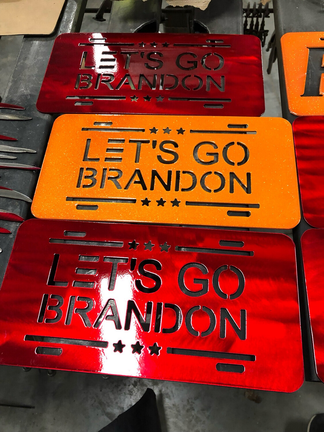 Let’s Go Brandon License Plate