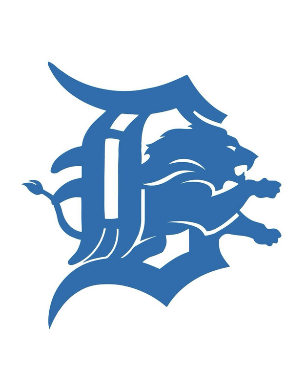 Detroit Lions Sign 16&quot; x14&quot;