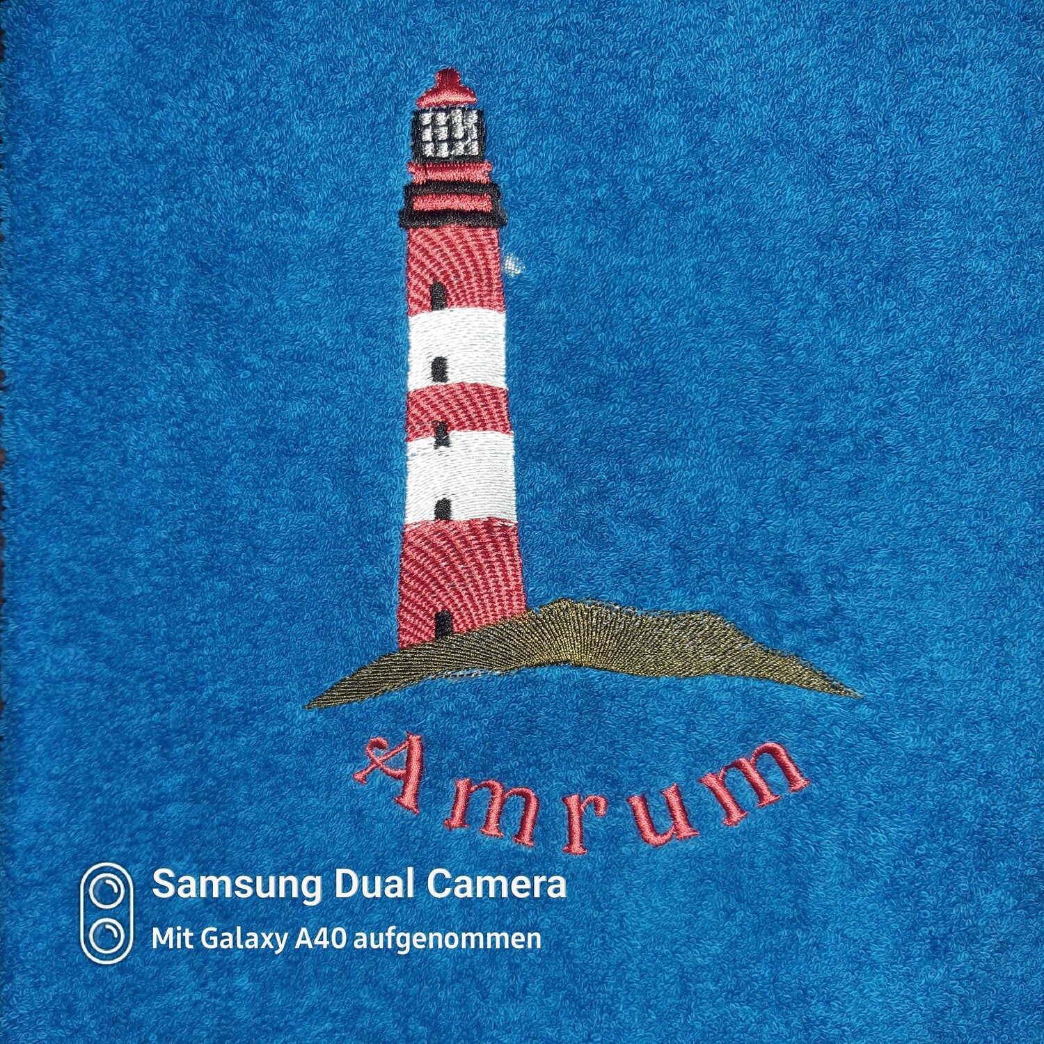 Duschtuch, royalblau, ca. 70x140 cm