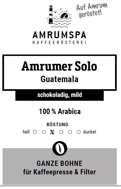 Guatemala Filter ganze Bohne 1000 g