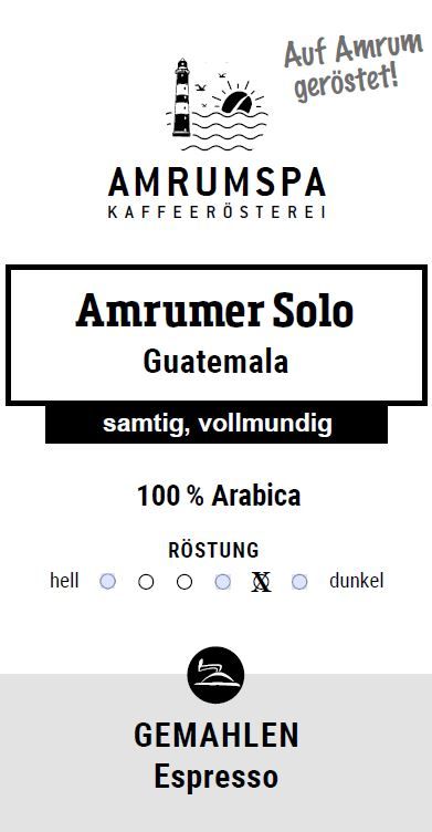 Guatemala Epresso gemahlen 1000 g