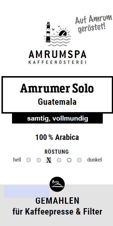 Guatemala Filter gemahlen 1000 g