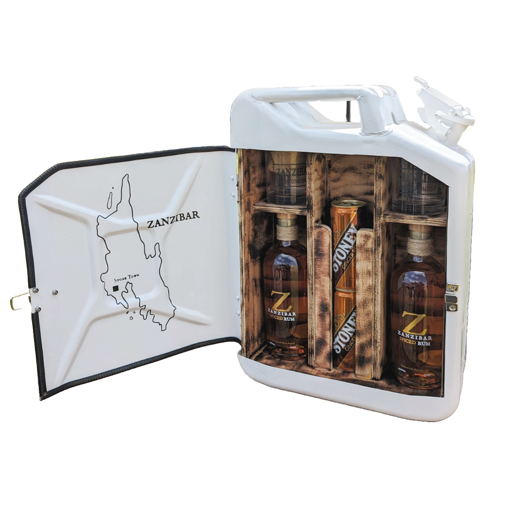 The Zanzibar Jerry Can &quot;Mini-bar&quot;