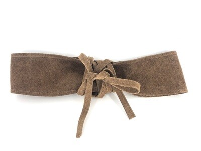 House of Smits wikkelriem suede taupe g800029 House of Smits wikkelriem suede taupe g800029