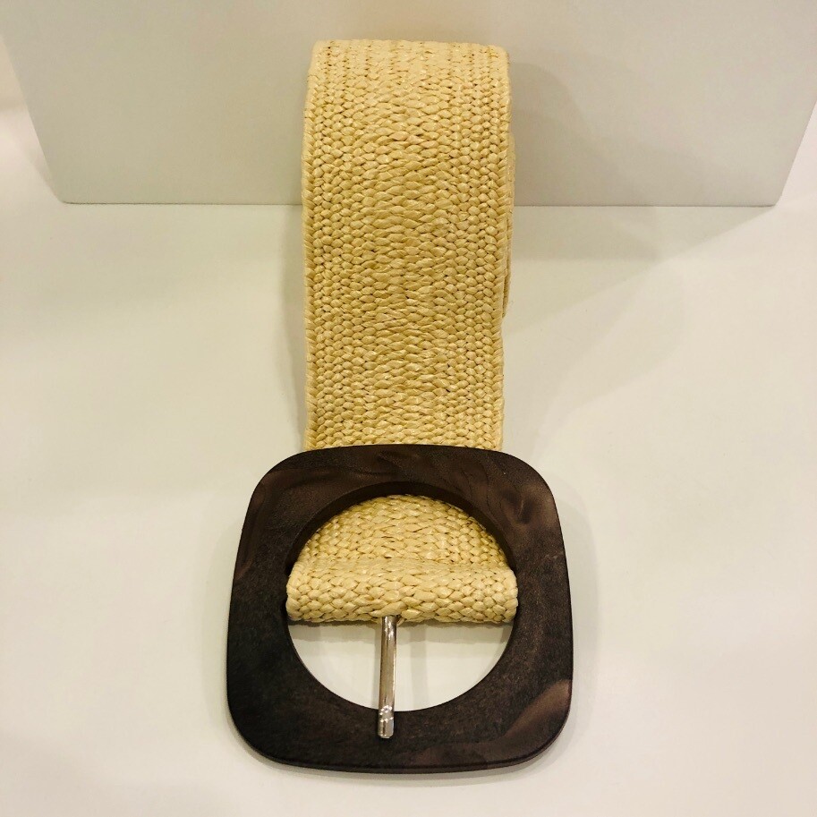 House of Smits riem gevlochten beige g800021