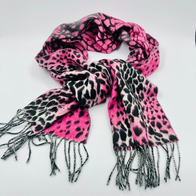 House of Smits shawl cashmink fuchsia hos-32224