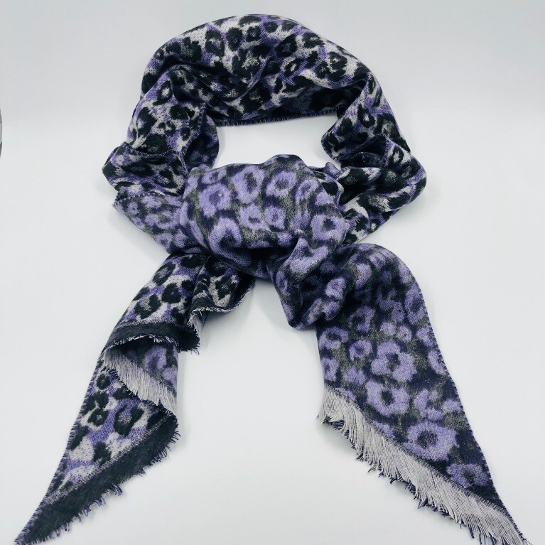 House of Smits shawl cashmink paars hos-32224