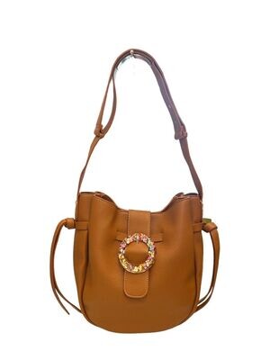 House of Smits Tas gesp camel ED5855 House of Smits Tas gesp camel ED5855