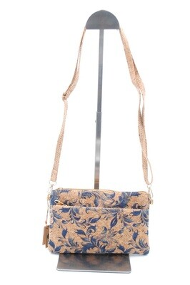 House of Smits Tas kurk blauw enw2037