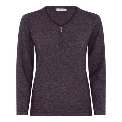 Micha trui soft knit paars 172-183 Micha trui soft knit paars 172-183