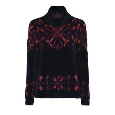 Micha trui furry marine 173-102 Micha trui furry marine 173-102