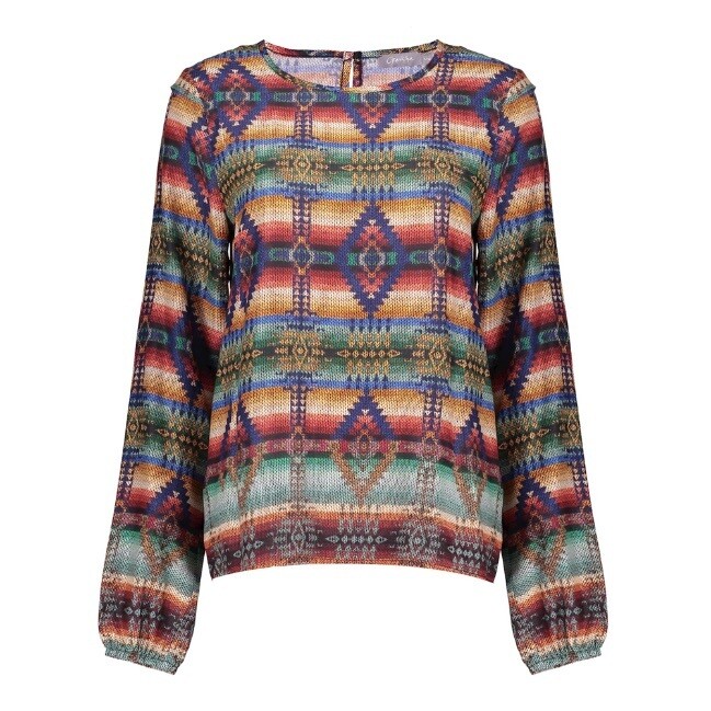 Geisha t-shirt groen 23685