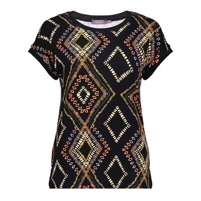 Geisha t-shirt sarah zwart 32027