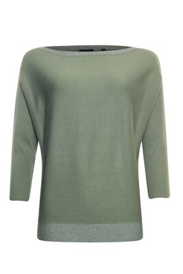 Poools pullover rib lindegroen 213162 Poools pullover rib lindegroen 213162